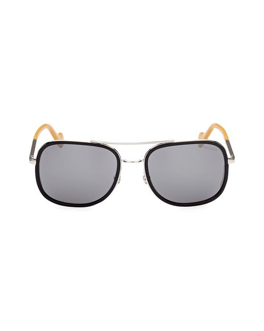 Moncler 61MM Square Metal Sunglasses