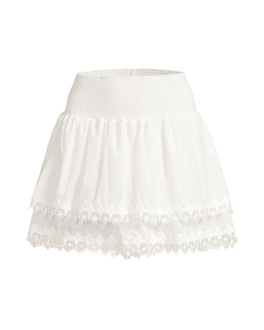 Peixoto Belle Tiered Mini Skirt
