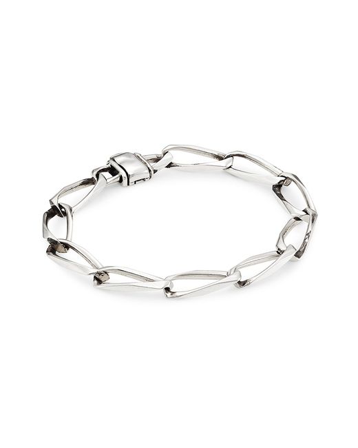 Emanuele Bicocchi Sterling Square-Link Chain Bracelet