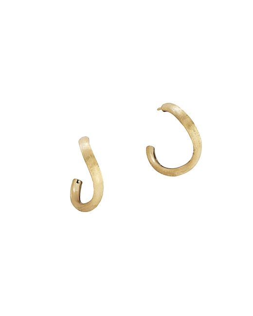 Marco Bicego Jaipur 18K Curved Hoop Earrings