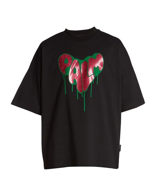 Palm Angels Spray Heart T-Shirt