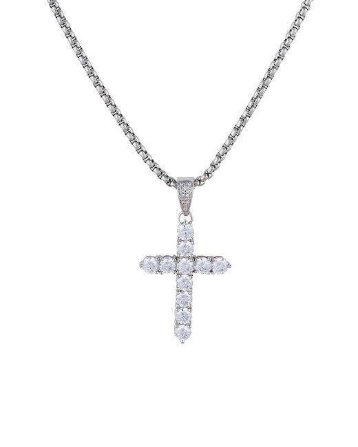Darkai 18K Plated Cross Pendant Necklace