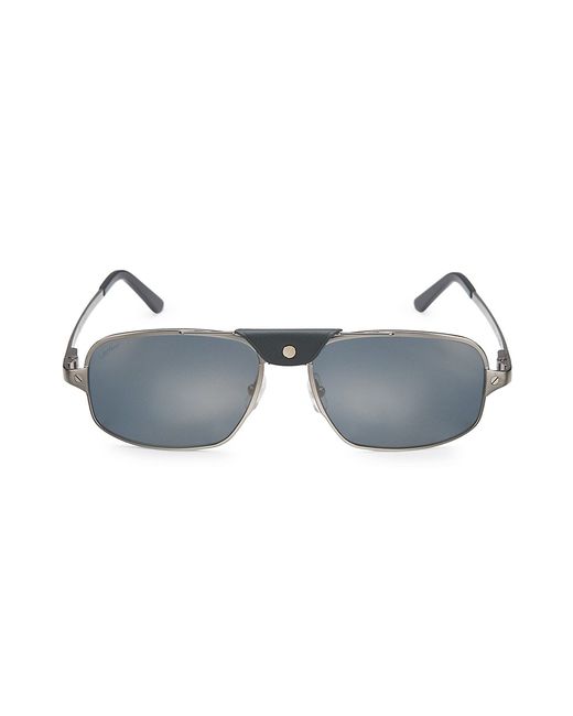 Cartier Santos de 60MM Pilot Sunglasses