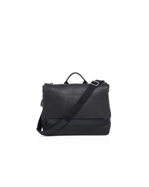 Shinola Leather Messenger Bag