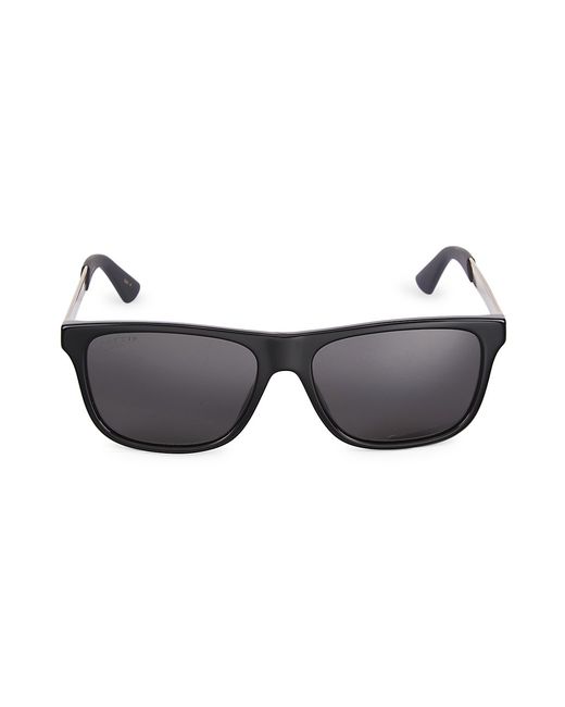 Gucci 57MM Rectangular Sunglasses