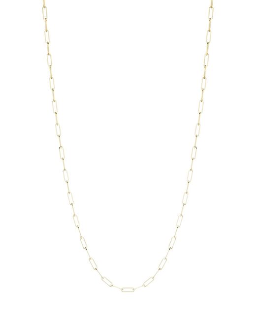 Saks Fifth Avenue Collection 14K Gold Paperclip Chain Necklace