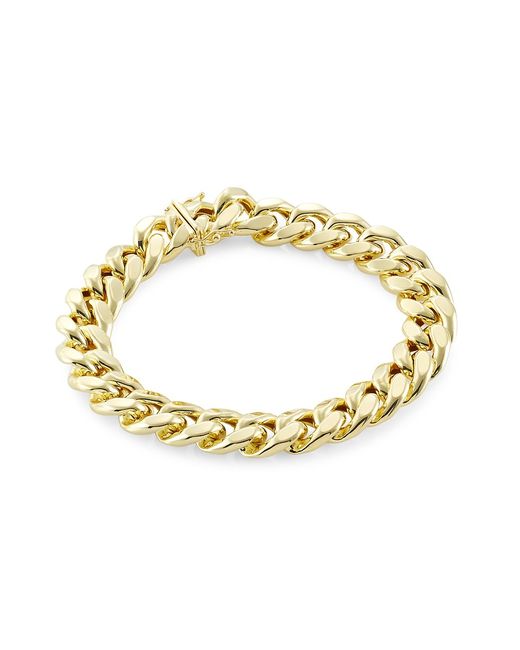 Saks Fifth Avenue Collection 14K Gold Miami Cuban Chain Bracelet