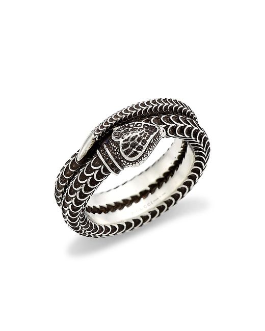 Gucci Sterling Snake Ring