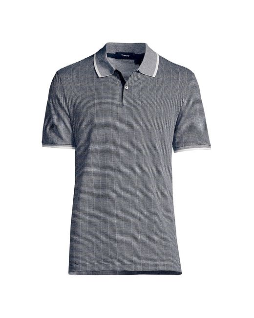 Theory Banded Short-Sleeve Polo Shirt
