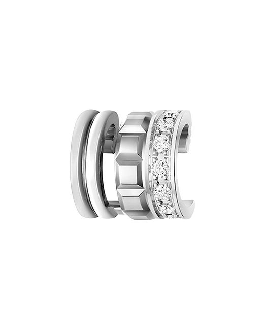 Boucheron Quatre Radiant Edition 18K Diamond Single Clip Earring