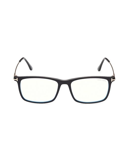 Tom Ford Blue Filter 56MM Square Sunglasses