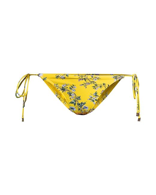 Tory Burch Floral Tie Bikini Bottoms