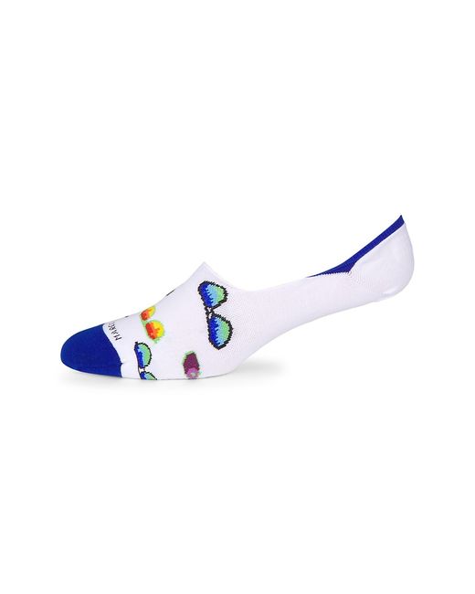 Marcoliani Invisible Touch Sunglass-Print Socks