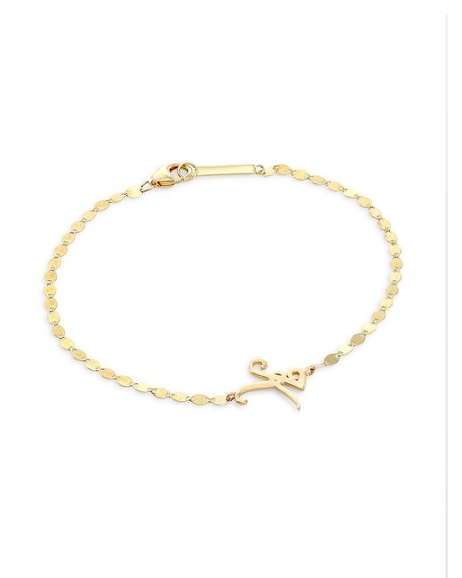 Lana Jewelry 14K Swirl Charm Bracelet