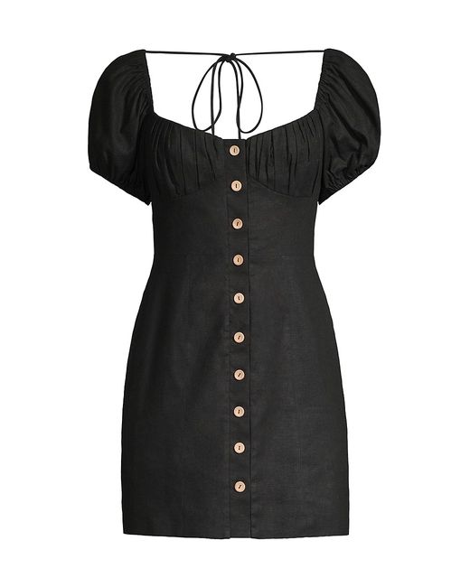 Significant Other Sadie Button-Front Minidress