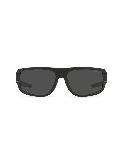 Prada Sport Linea Rose 66MM Pillow Sunglasses