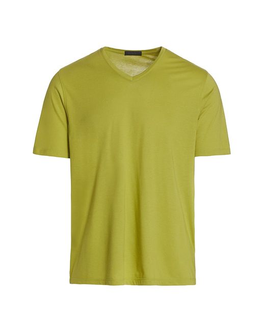 Saks Fifth Avenue COLLECTION V-Neck Cotton Modal T-Shirt