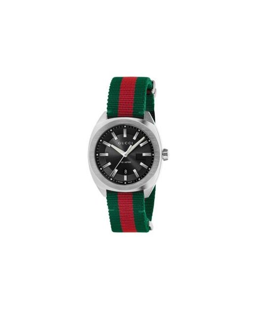 Gucci Stainless Steel Nylon Web Watch