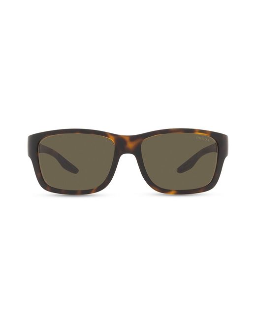 Prada Sport 60MM Rectangular Sunglasses