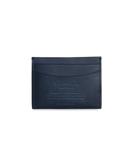 Shinola Leather Pocket Card Case