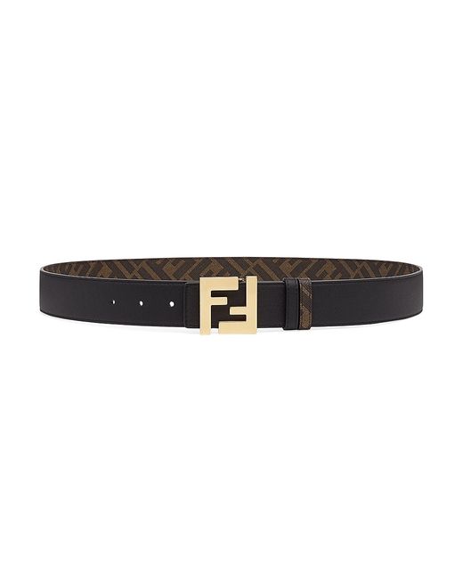 Fendi FF Logo Reversible Belt