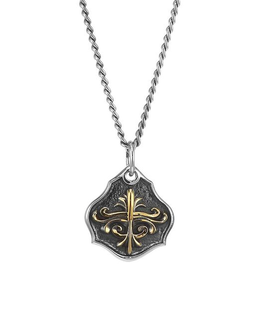 King Baby Studio Armor Sterling Shield Pendant Necklace
