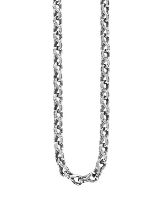 King Baby Studio Sterling Twisted 8 Link Necklace