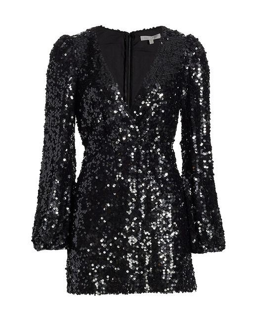 Wayf Carrie Sequined Mini Dress