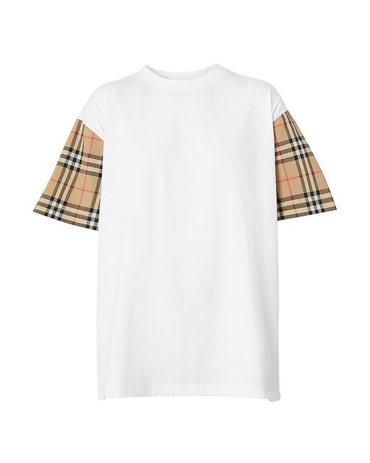 Burberry Carrick Check Sleeve T-Shirt