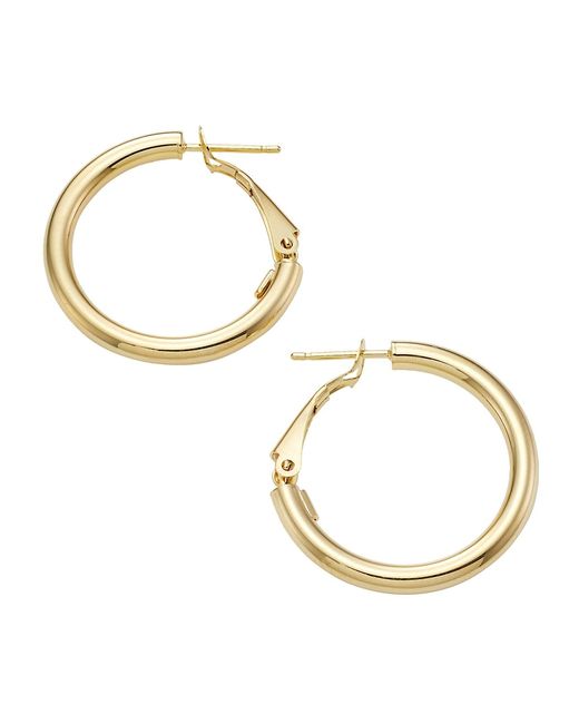 Saks Fifth Avenue Collection 14K Gold Hoop Earrings