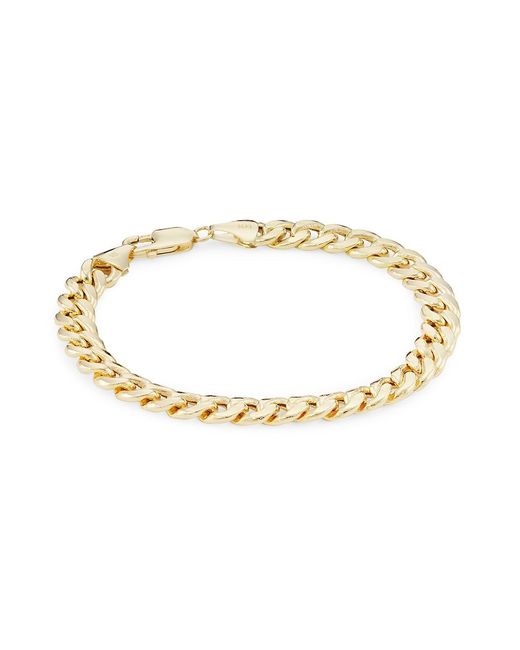 Saks Fifth Avenue Collection 14K Gold Cuban Chain Bracelet