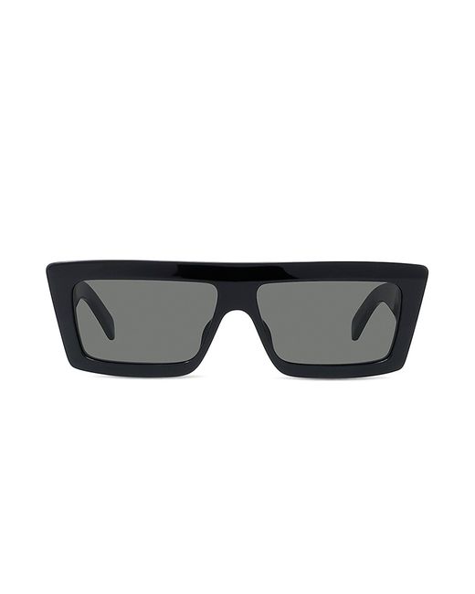 Celine 57MM Flat-Top Rectangular Sunglasses