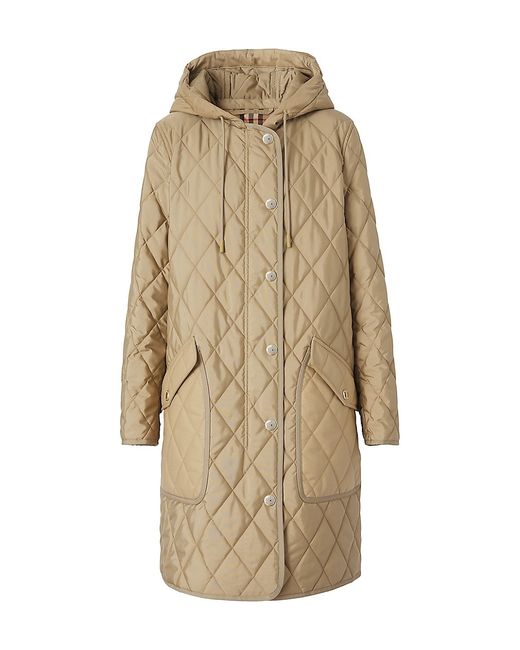 Burberry Roxby Archive Quilted Coat