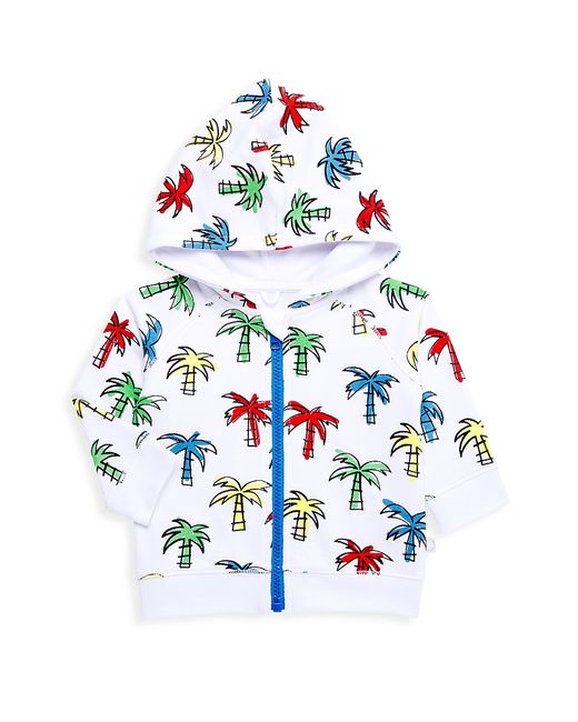 Stella McCartney Kids Baby Boys Doodly Palms Zip-Up Hooded Sweater