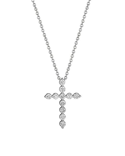 Saks Fifth Avenue Collection 14K Diamond Cross Pendant Necklace