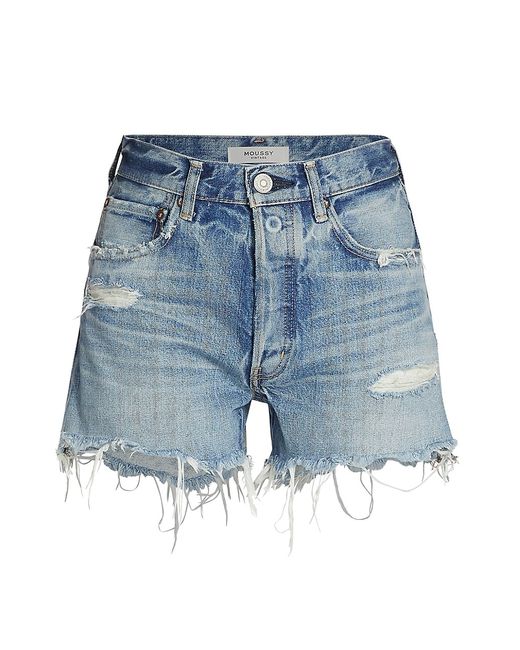 Moussy Vintage Packard Distressed Shorts