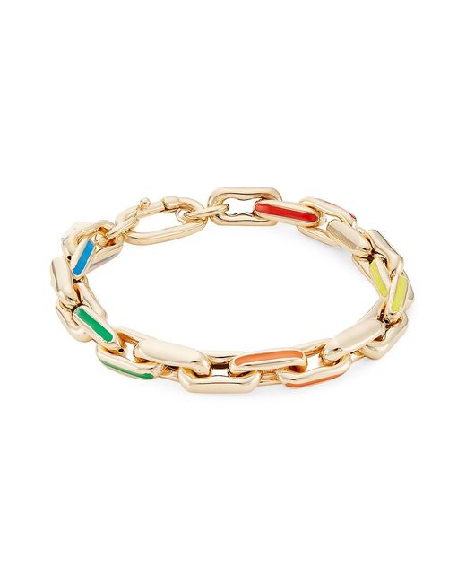 Lauren Rubinski 14K Enamel Chain Bracelet