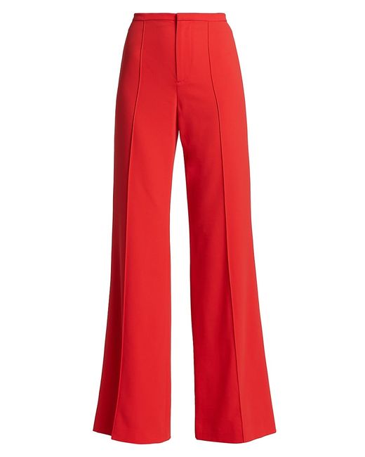 Alice + Olivia Dylan High-Waisted Wide-Leg Pants