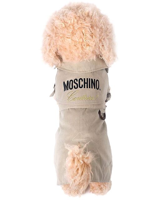 Moschino Logo Dog Trench Coat