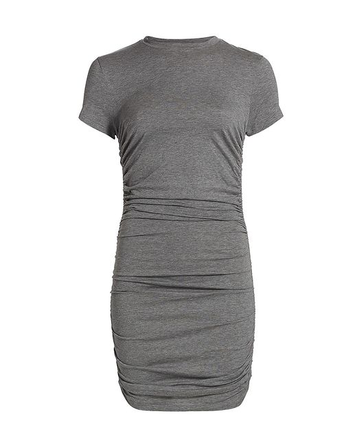 Theory Ruched T-Shirt Dress