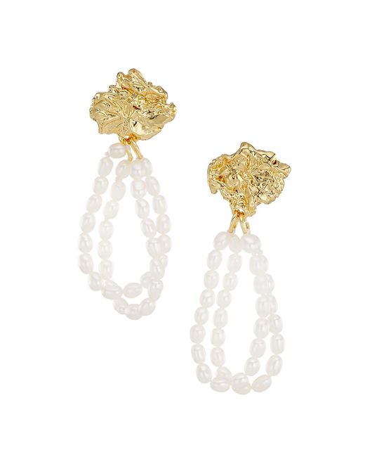 Amber Sceats Velora 24K plated Pearl Earrings
