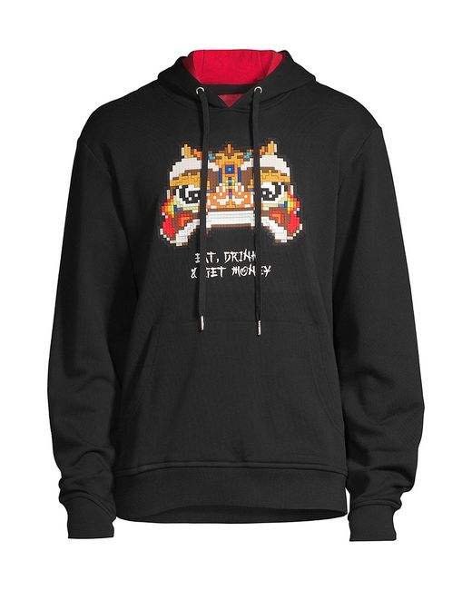 Mostly Heard Rarely Seen Eat Drink Get Money Graphic Hoodie