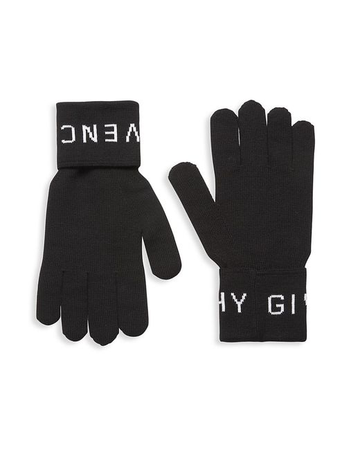 Givenchy Logo Gloves