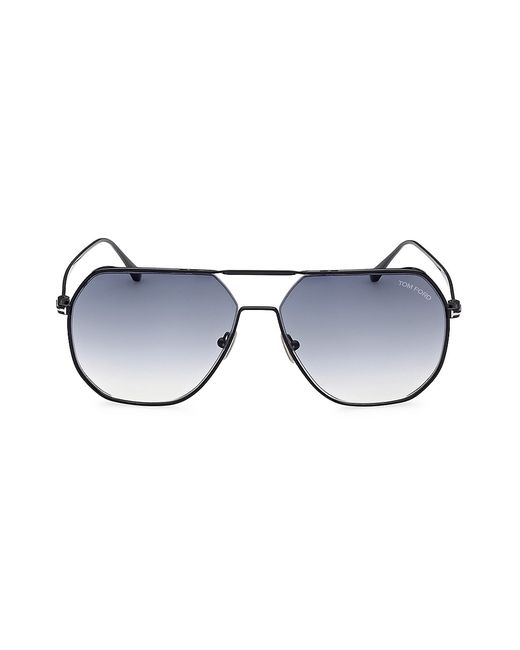 Tom Ford Gilles 59MM Geometric Sunglasses