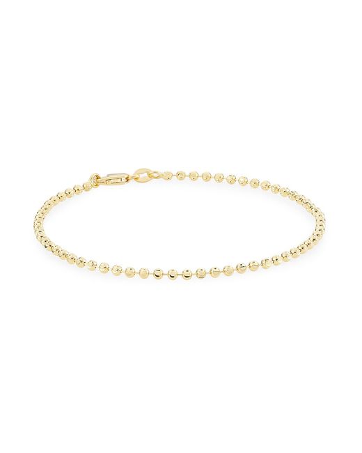 Saks Fifth Avenue Collection 14K Gold Bead Chain Bracelet