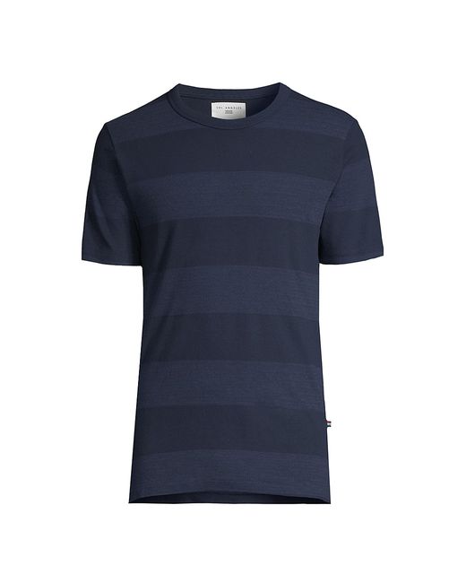Sol Angeles Rugby Striped Slit T-Shirt