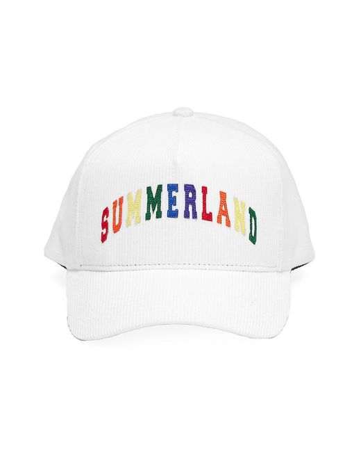 Nahmias Rainbow Summerland Corduroy Baseball Cap