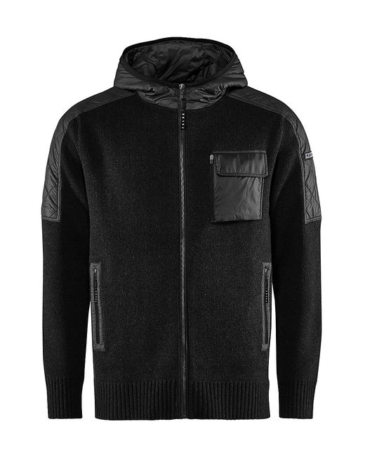 Falke -Blend Hooded Zip Jacket