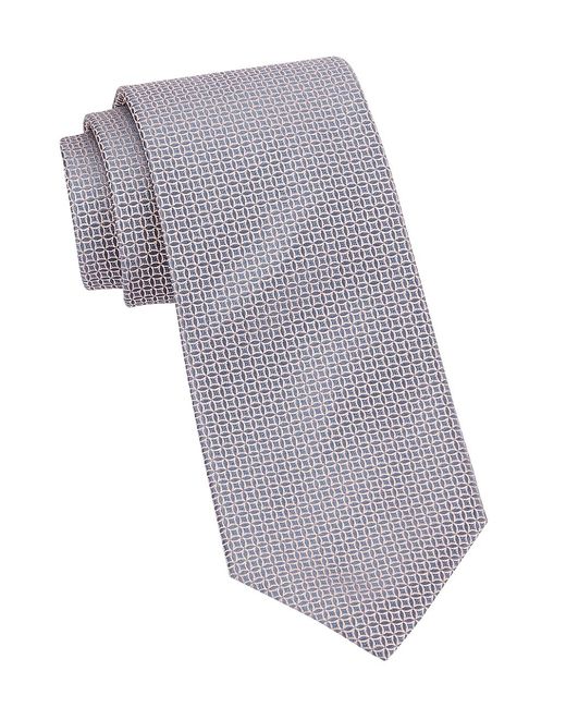 Charvet Geometric Woven Tie