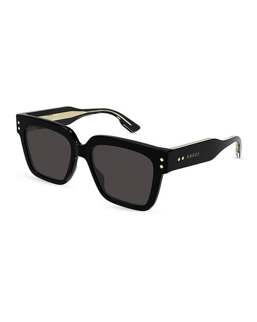 Gucci Logo 54MM Rectangular Sunglasses